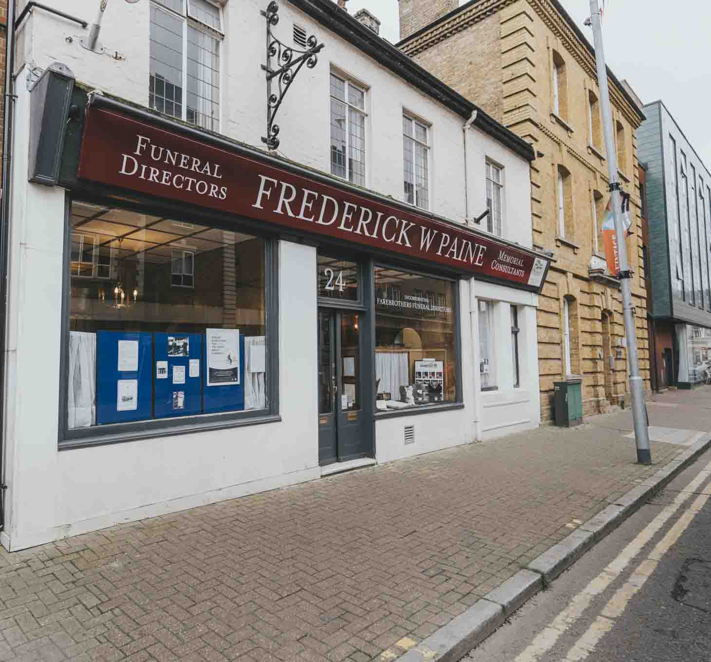 Frederick W Paine Funeral Directors