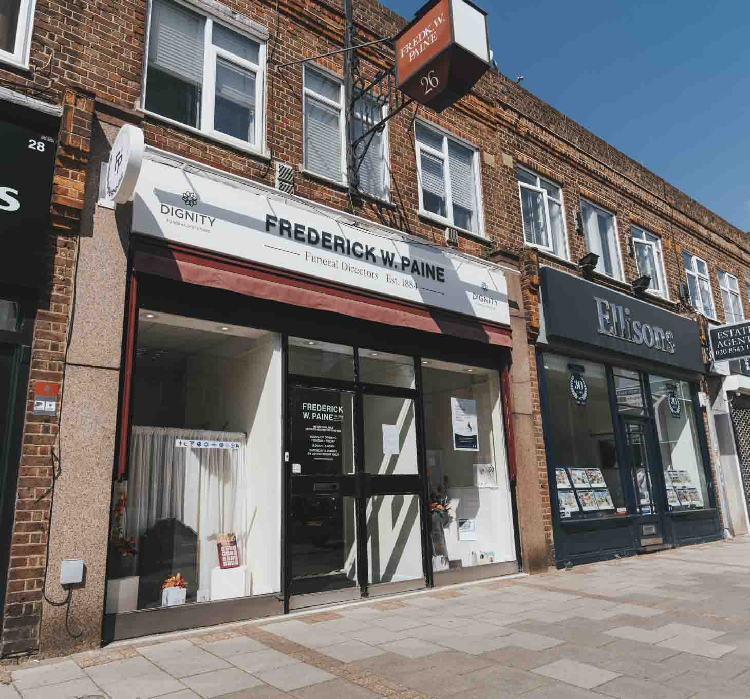 Frederick W Paine Funeral Directors