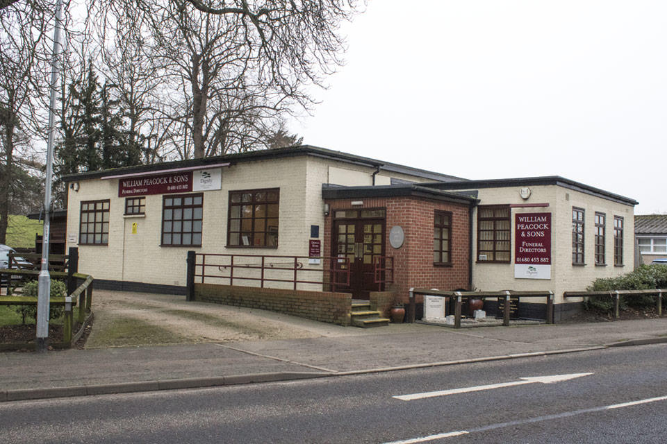 William Peacock & Sons Funeral Directors in Castle Moat Road, Huntingdon