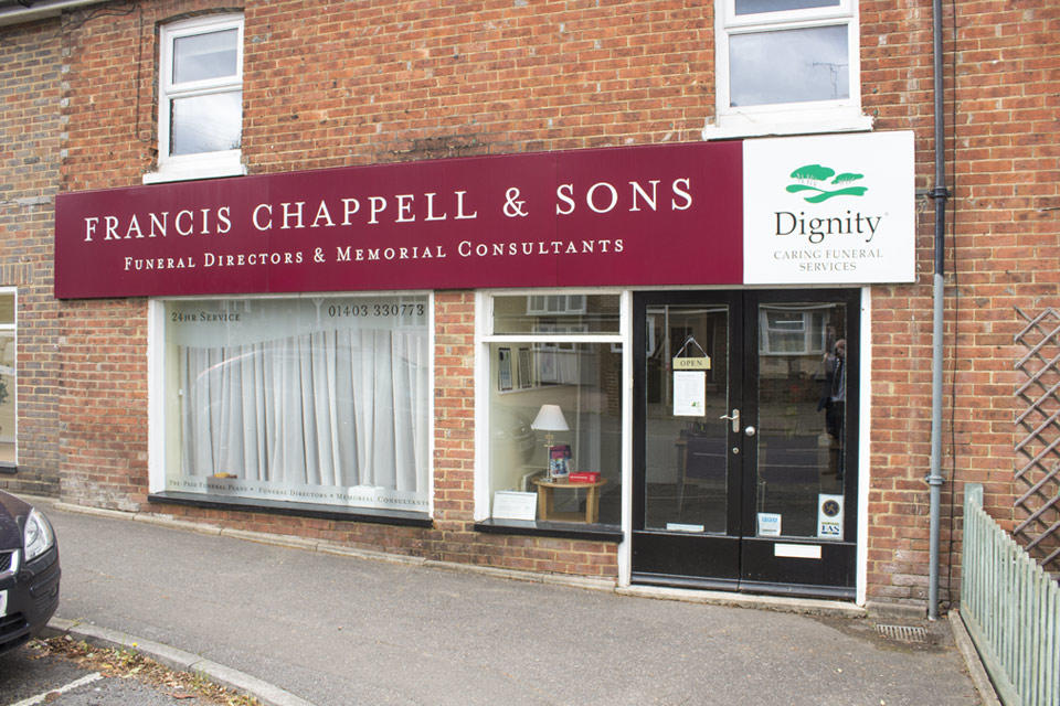 Francis Chappell & Sons Funeral Directors in Horsham