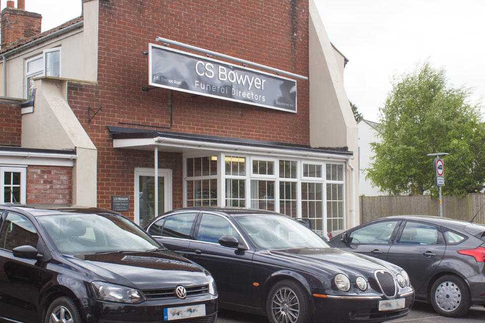 C S Bowyer Funeral Directors in Trowbridge, Wiltshire.