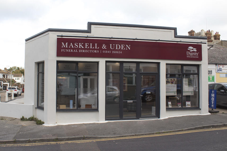 Maskell & Uden Funeral Directors in Westgate-on-Sea, Kent.