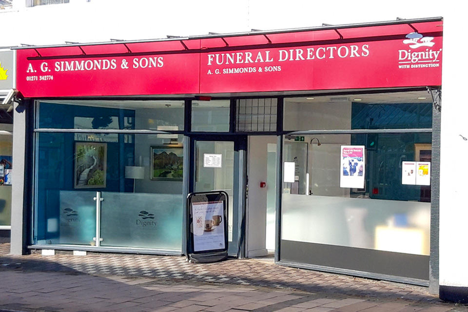A G Simmonds & Sons Funeral Directors in Barnstaple